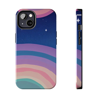 Midnight Rainbows Phone Case