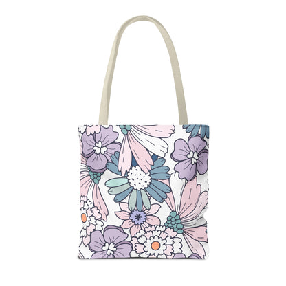 Vintage Floral Bloom Tote Bag