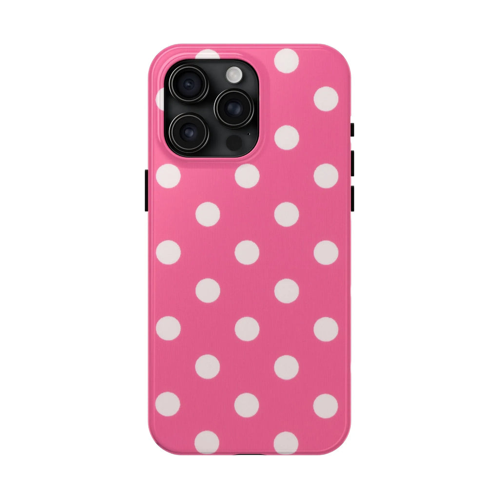 Pink Polka Dot Phone Case (Apple & Android) - Pink Sweetheart