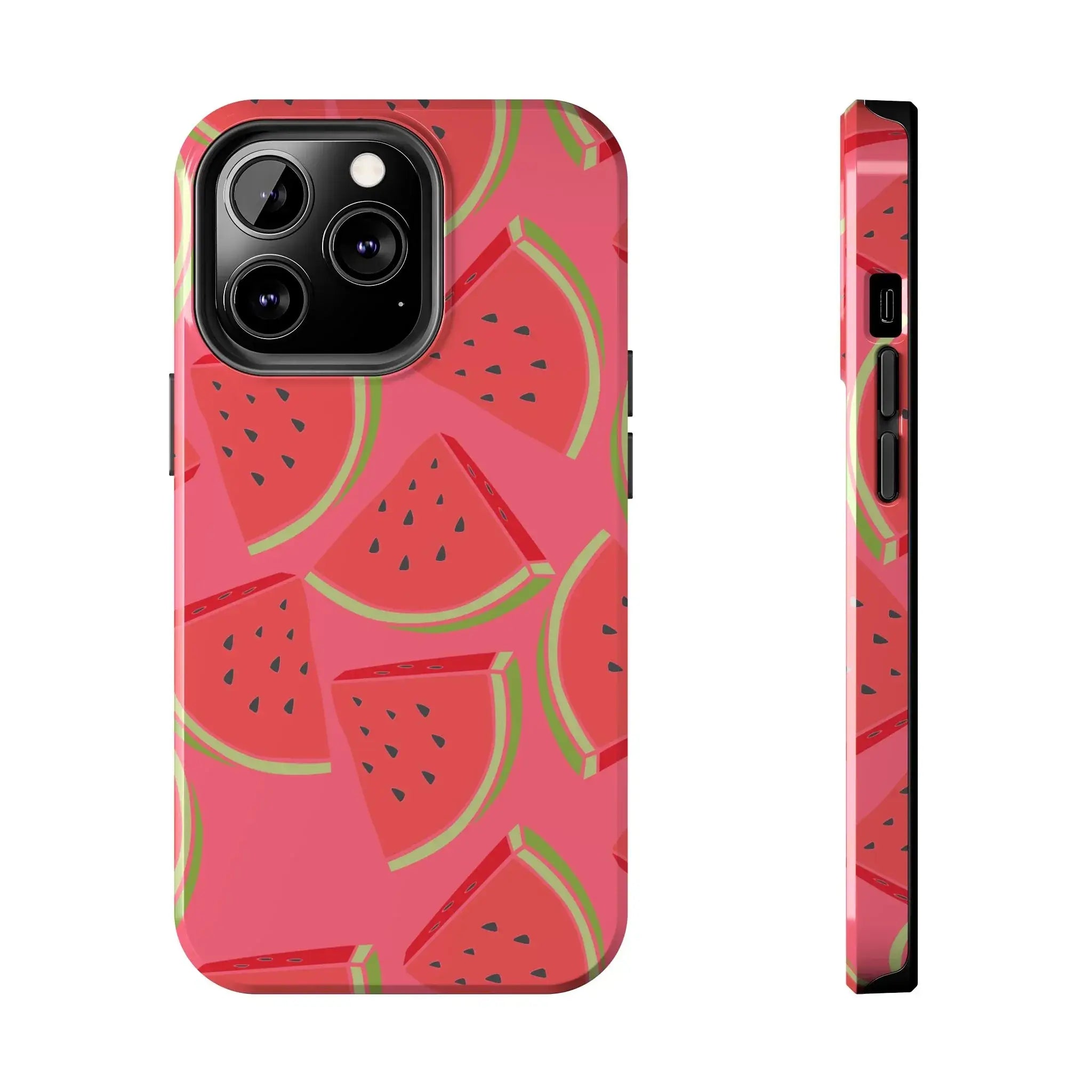 Watermelon Slices Phone Case (Apple & Android) - Pink Sweetheart