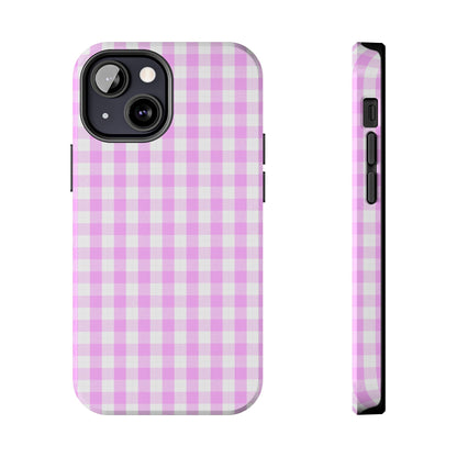 Pink Gingham Phone Case