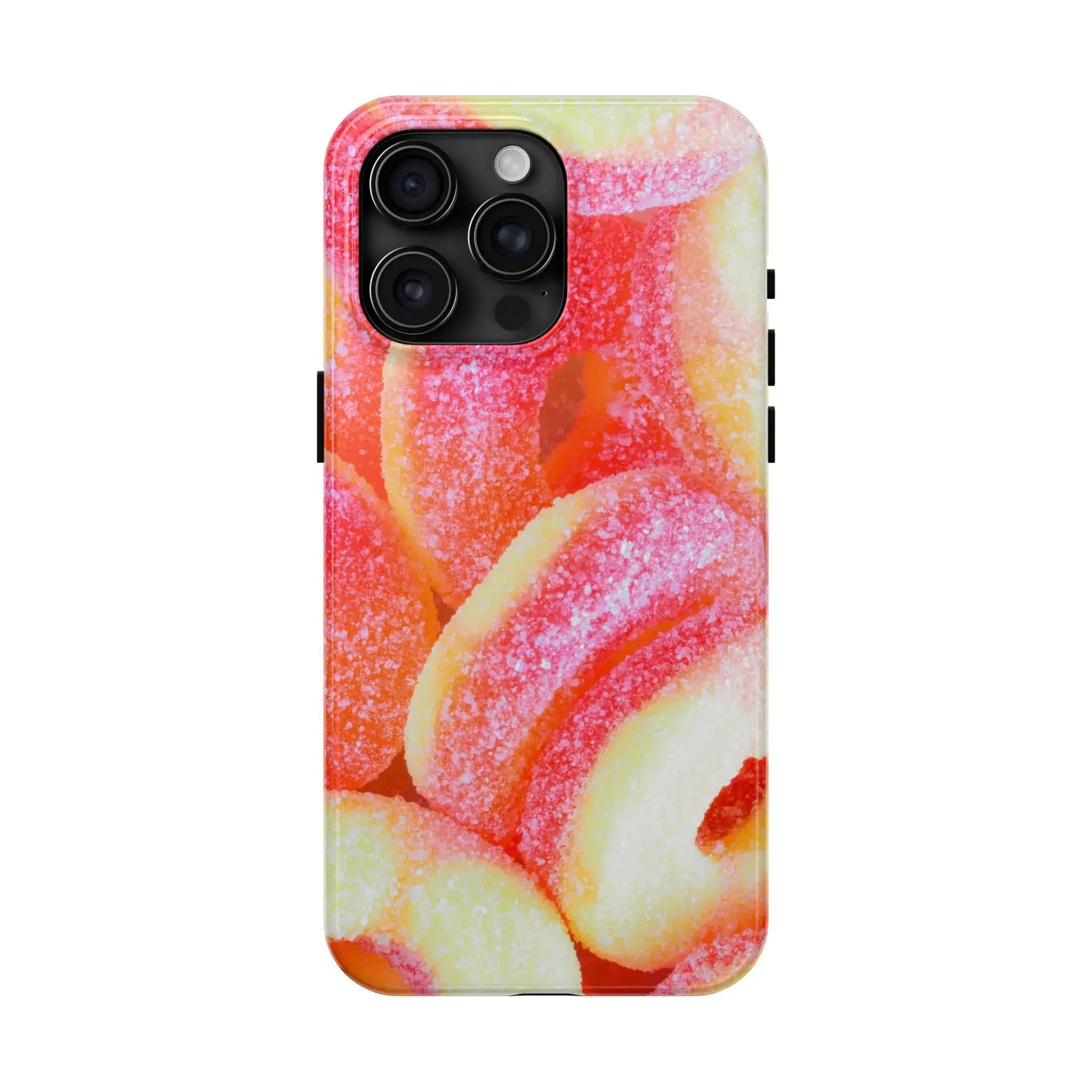 Sour Peach Ringz Phone Case (Apple & Android) - Pink Sweetheart