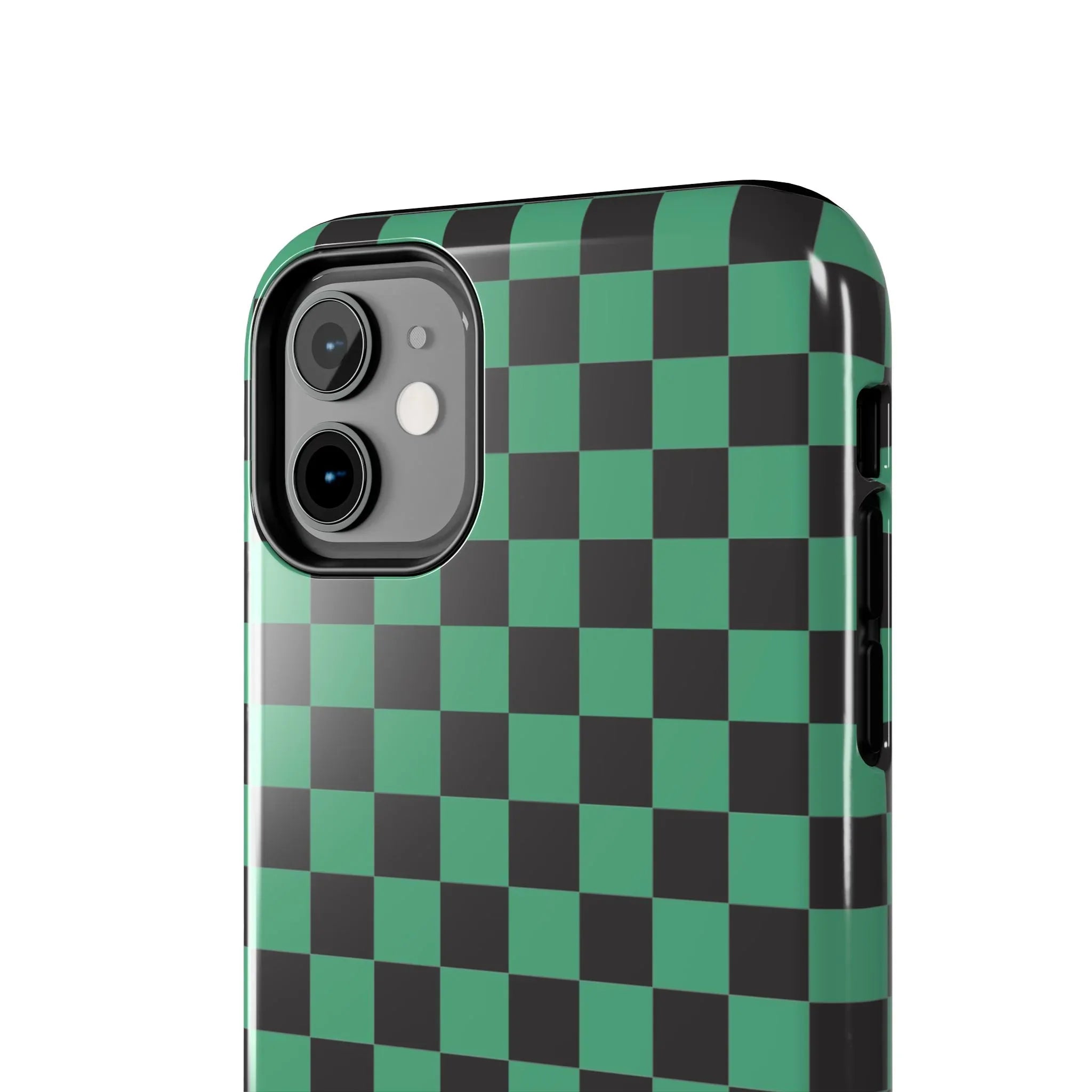 Checkered Kimono Tough Phone Case (Apple & Android) - Pink Sweetheart
