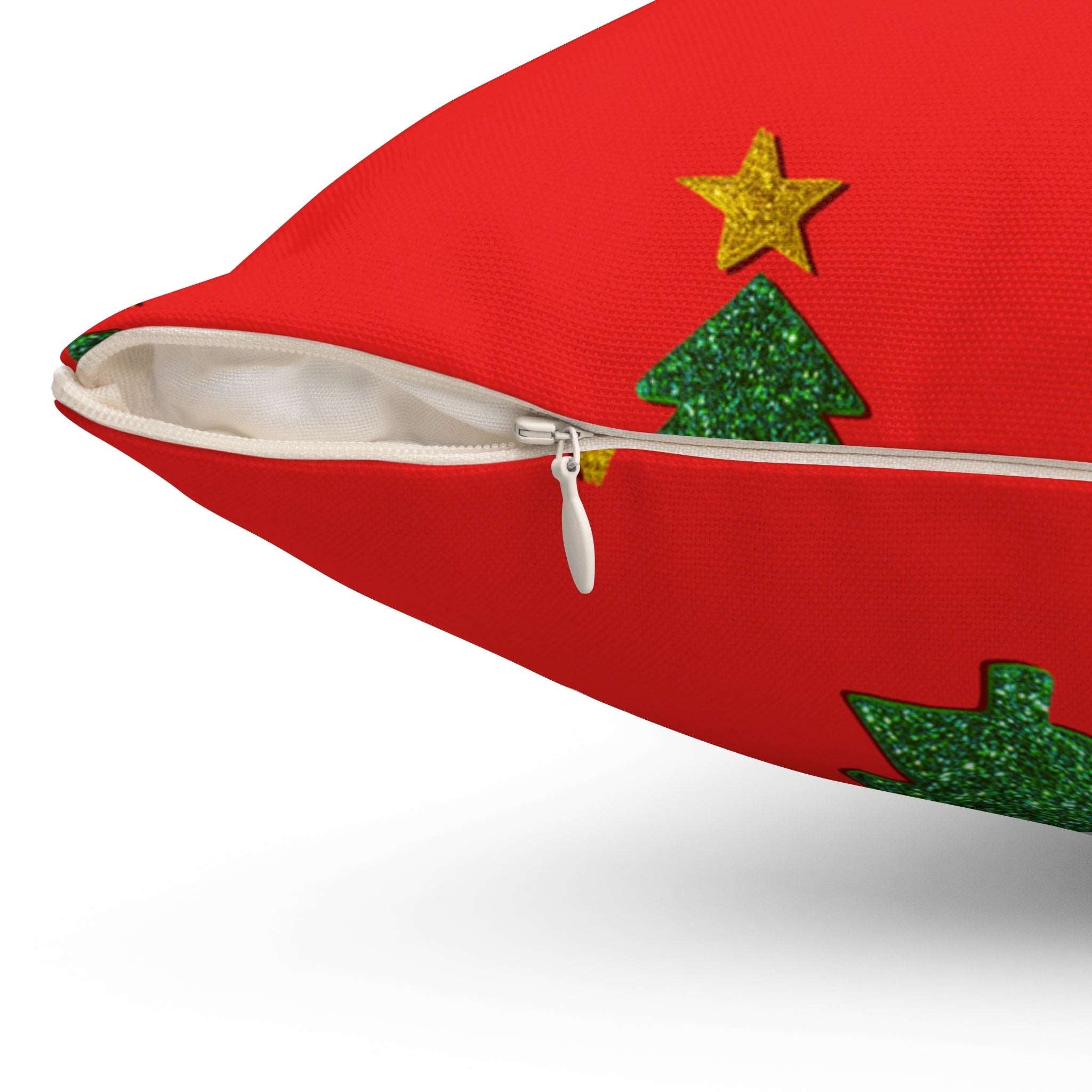 Happy Holiday Season Square Pillow