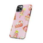 Tasty Pastry Treats Phone Case (Apple & Android) - Pink Sweetheart