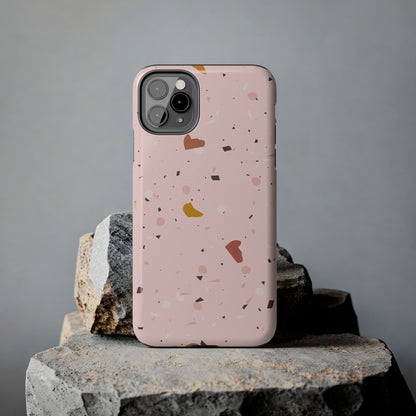 Pink Terrazzo Phone Case