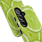 Green Citrus Lime Phone Case (Apple & Android) - Pink Sweetheart