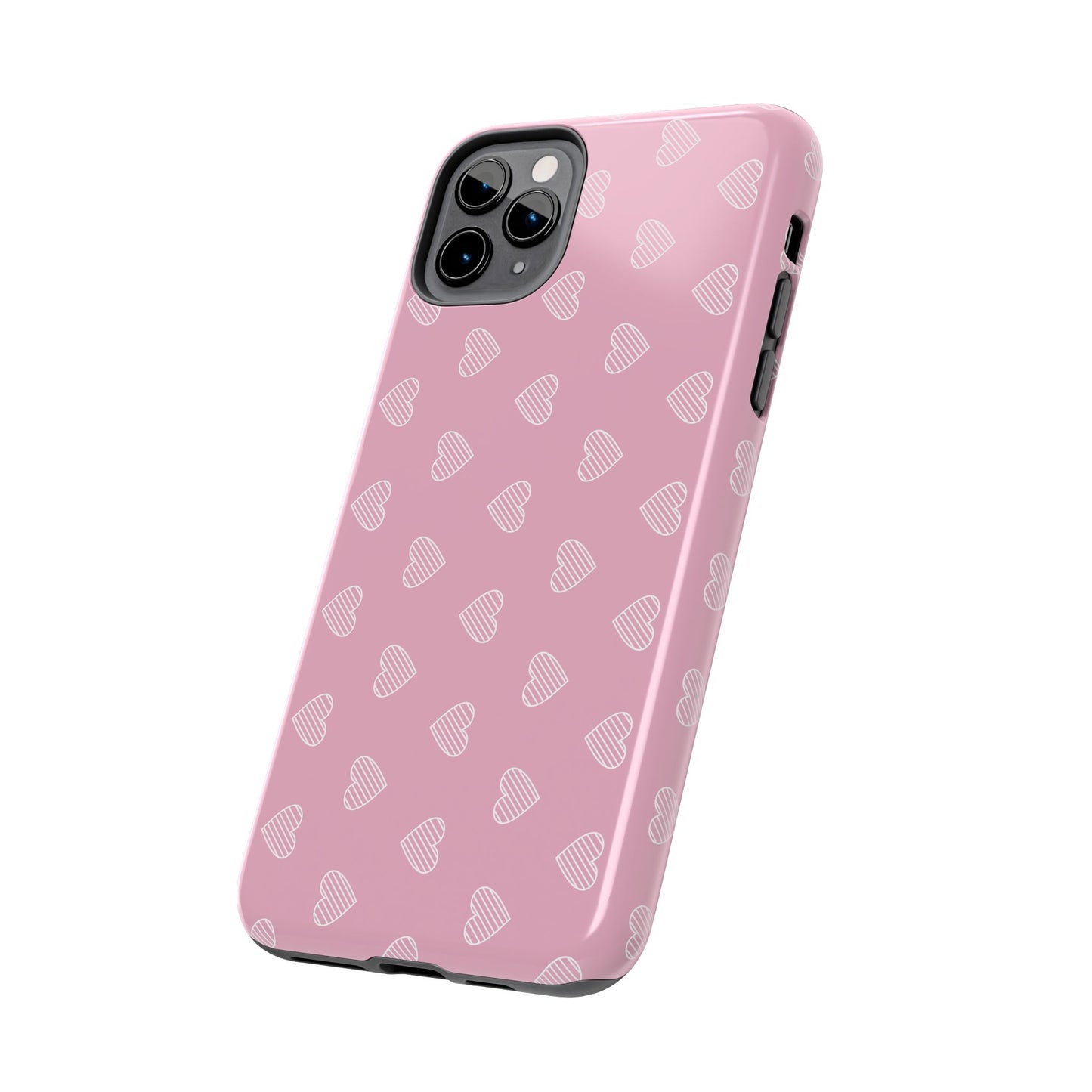 Infinite Pink Hearts Phone Case