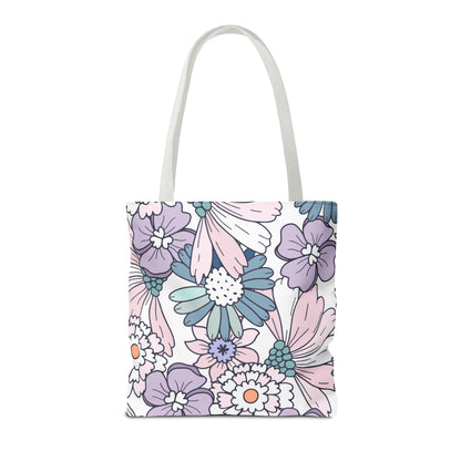 Vintage Floral Bloom Tote Bag