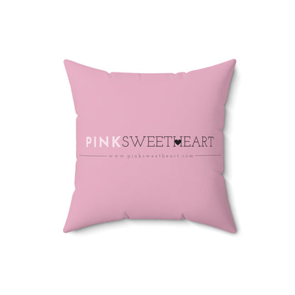 Pink Sweetheart Square Pillow