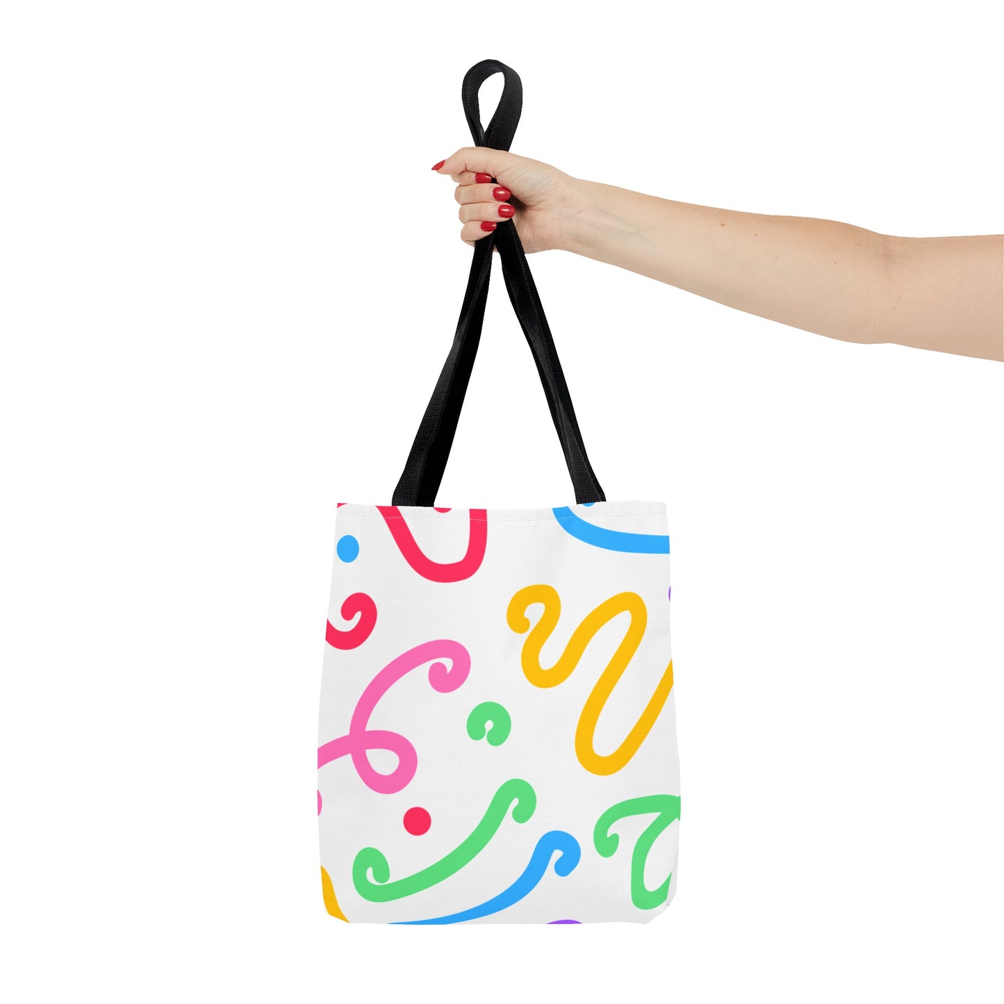 Colorful Doodles Tote Bag