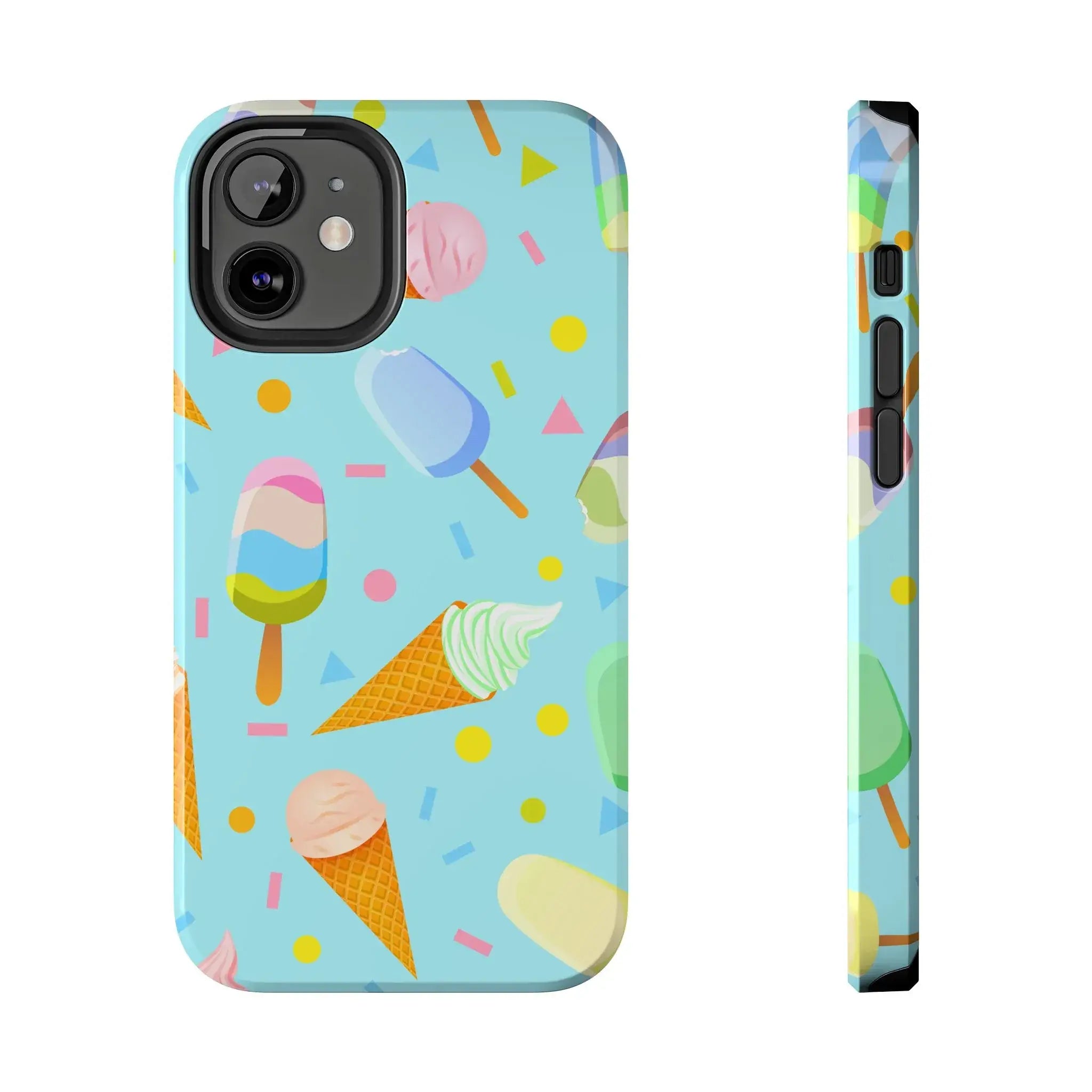 Ice Cream Festival Phone Case (Apple & Android) - Pink Sweetheart