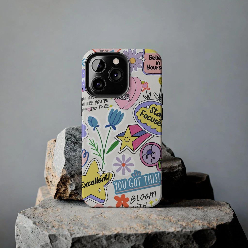 Motivational Phone Case (Apple & Android) - Pink Sweetheart