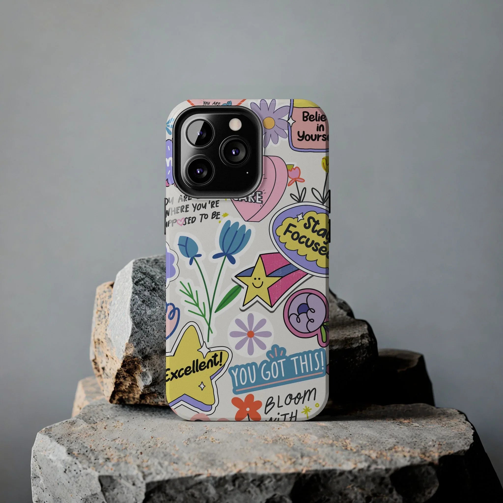 Motivational Phone Case (Apple & Android) - Pink Sweetheart