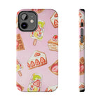 Tasty Pastry Treats Phone Case (Apple & Android) - Pink Sweetheart