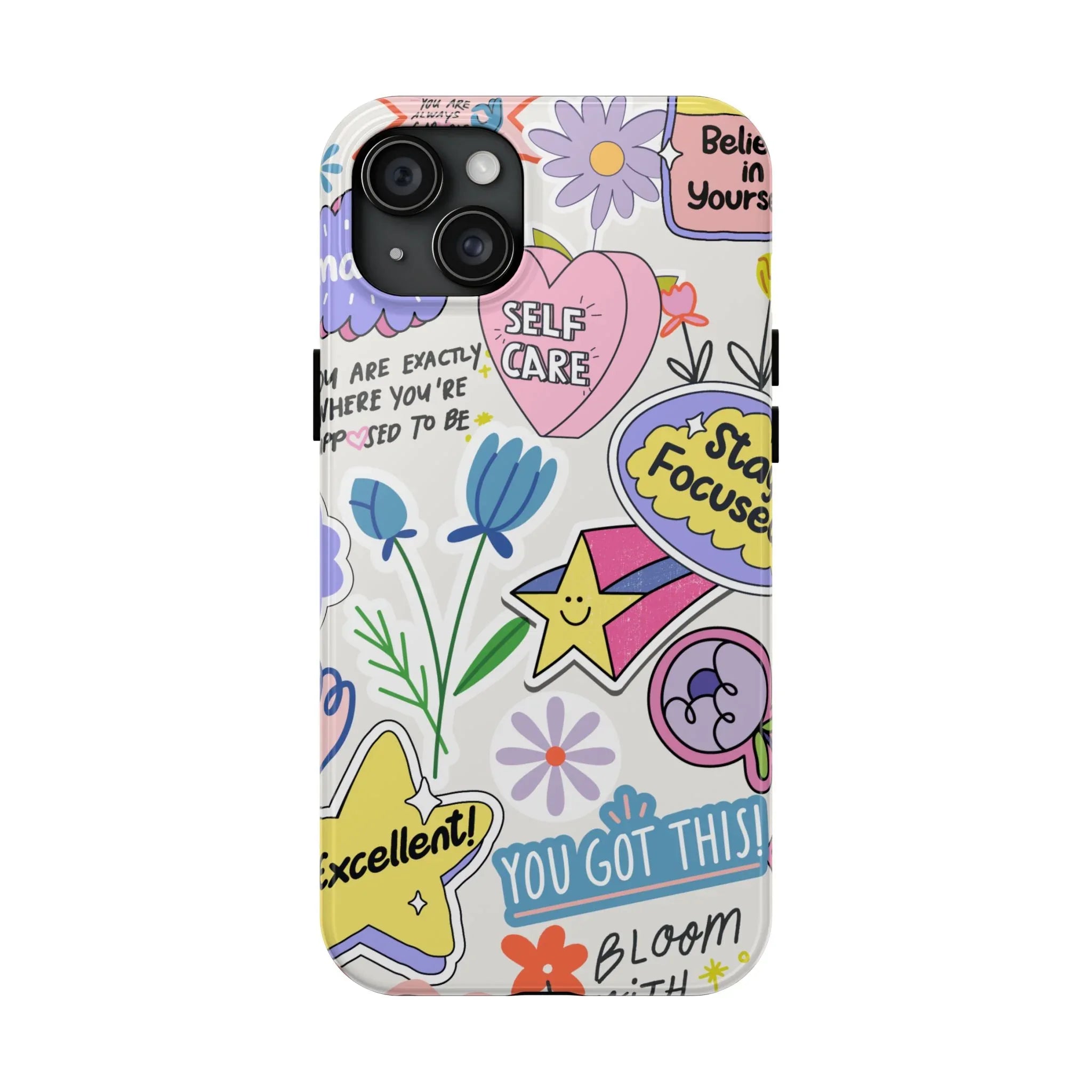 Motivational Phone Case (Apple & Android) - Pink Sweetheart