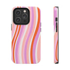 Wave Nostalgia Phone Case (Apple & Android) - Pink Sweetheart