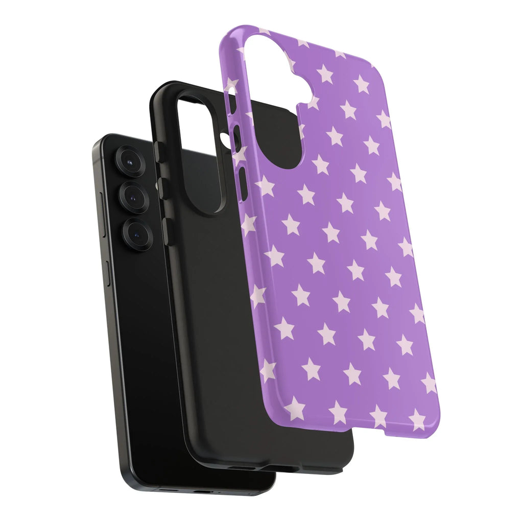 Purple Star Power Phone Case (Apple & Android) - Pink Sweetheart