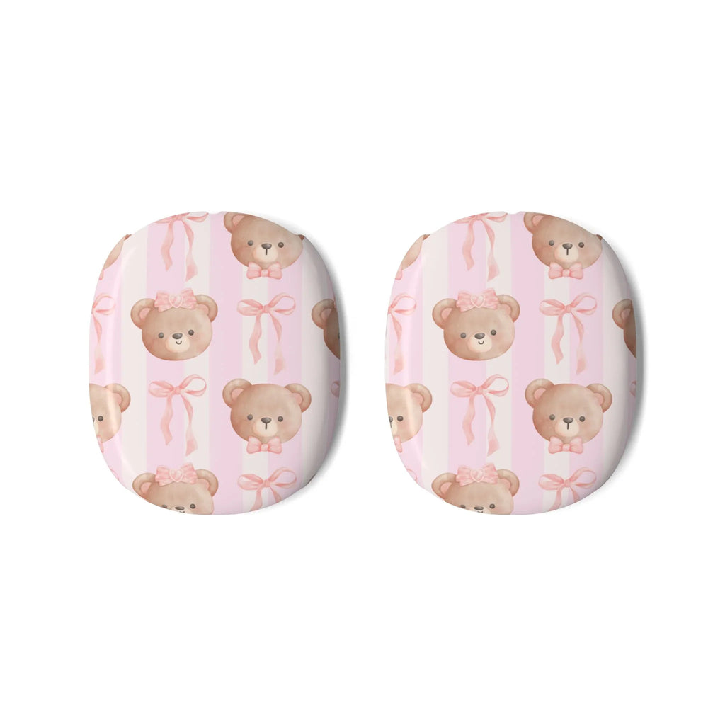 Coquette Bears AirPods Max Shell Case - Pink Sweetheart