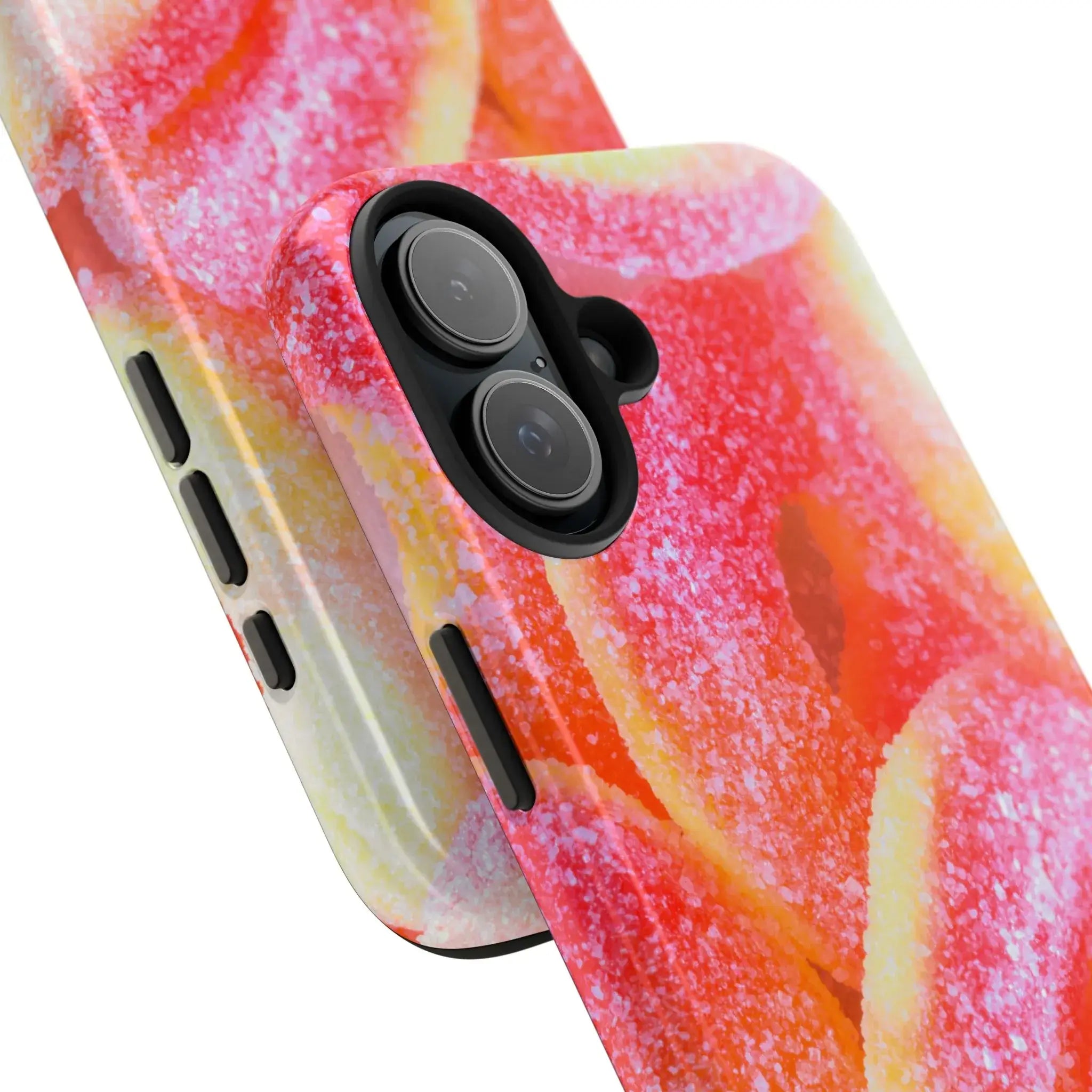 Sour Peach Ringz Phone Case (Apple & Android) - Pink Sweetheart