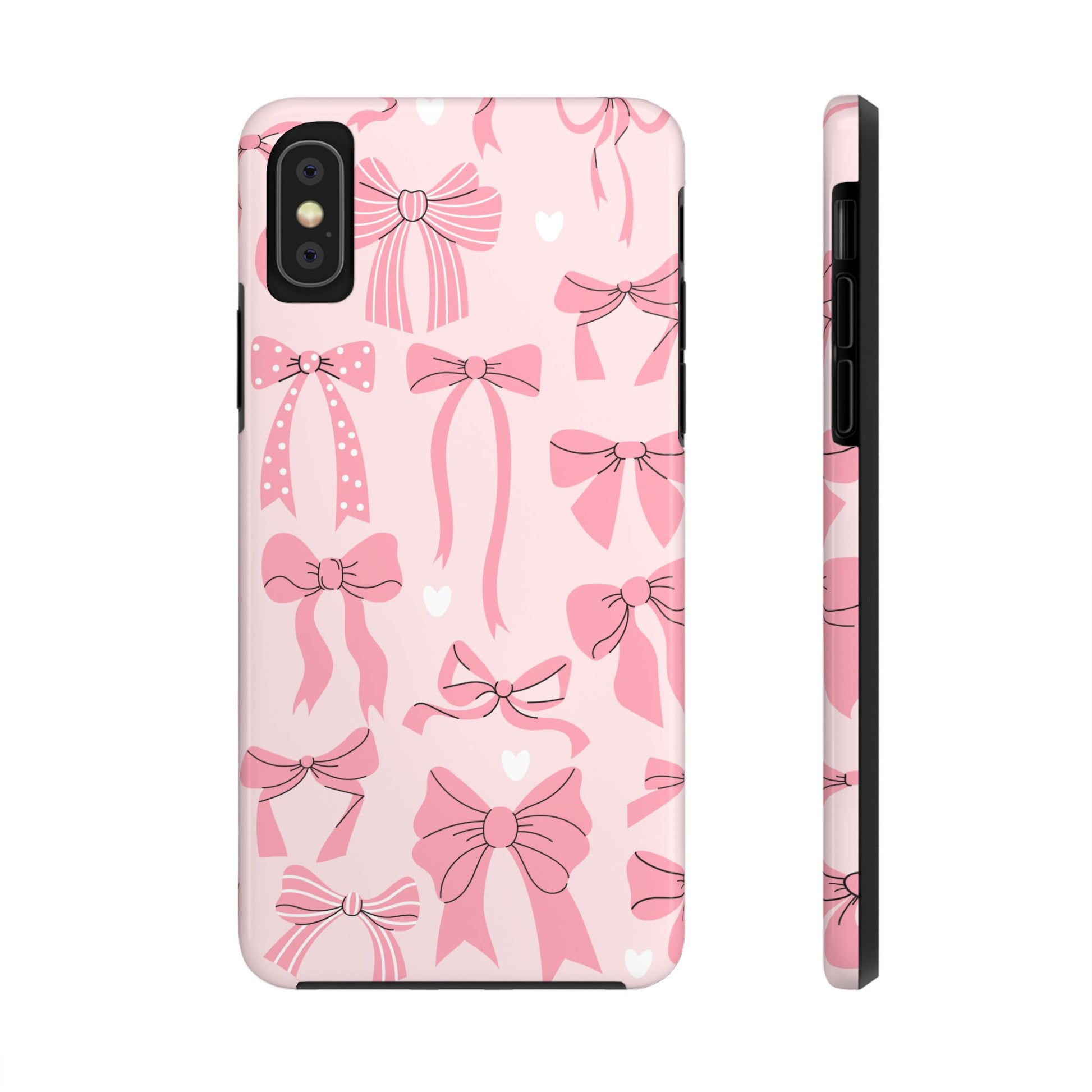 Pink Bow Ribbons Phone Case (Apple & Android)