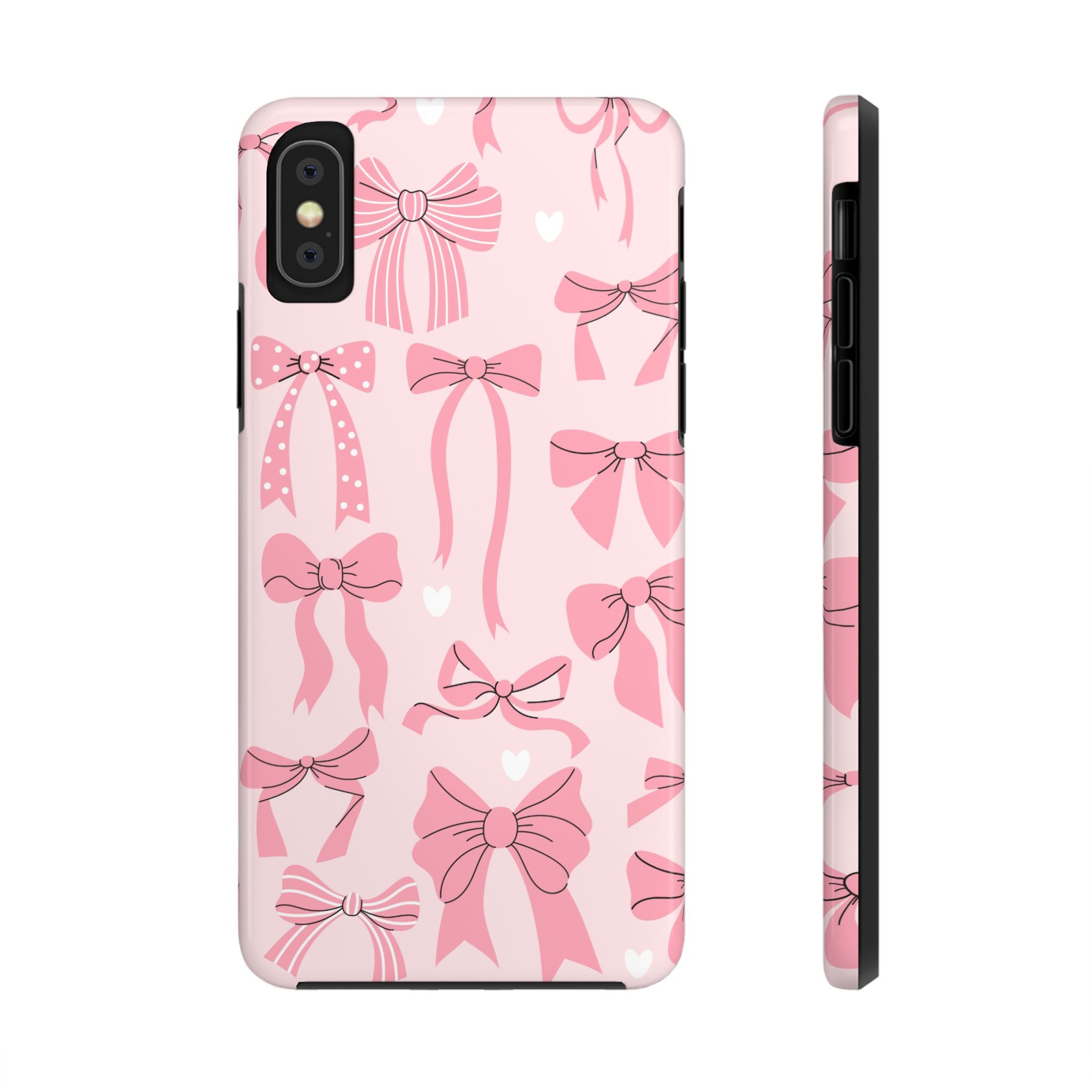 Pink Bow Ribbons Phone Case (Apple & Android)