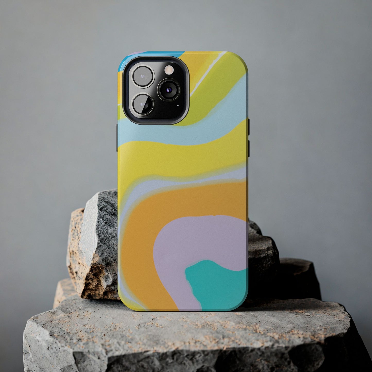 Colorful Pastel Marble Pattern Phone Case