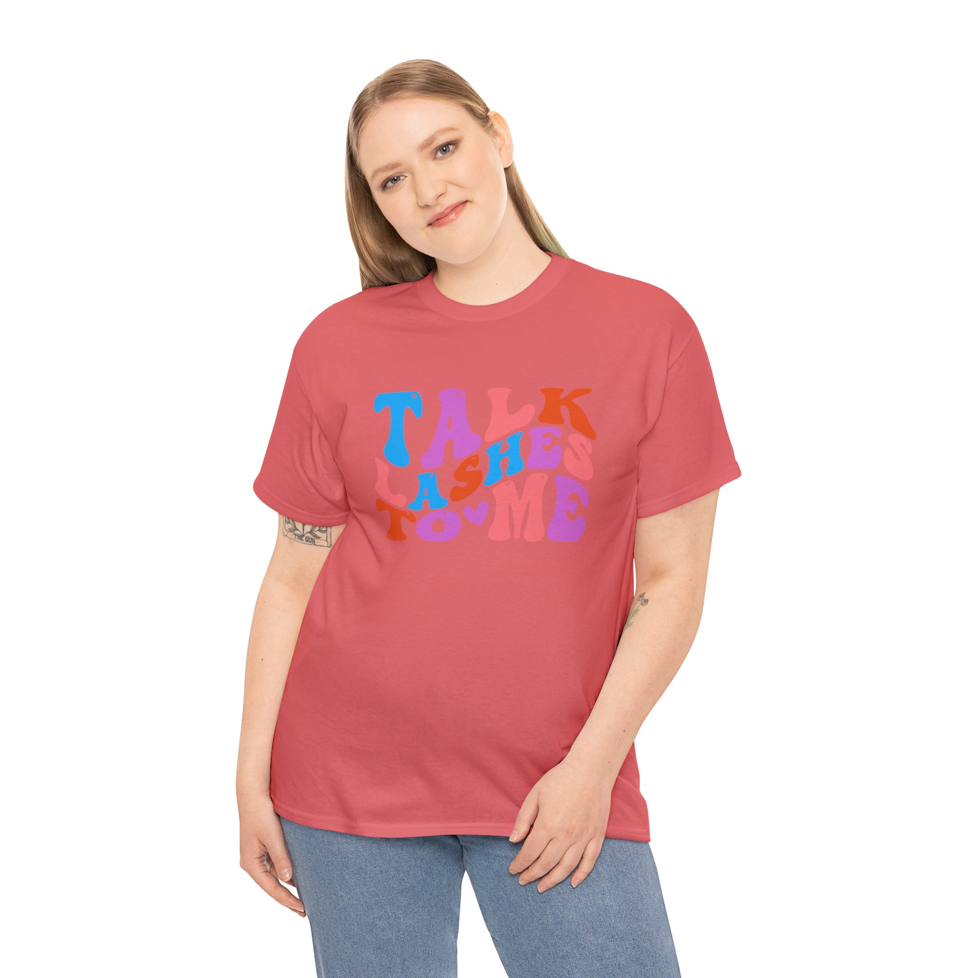 Talk Lashes to Me Cotton Tee