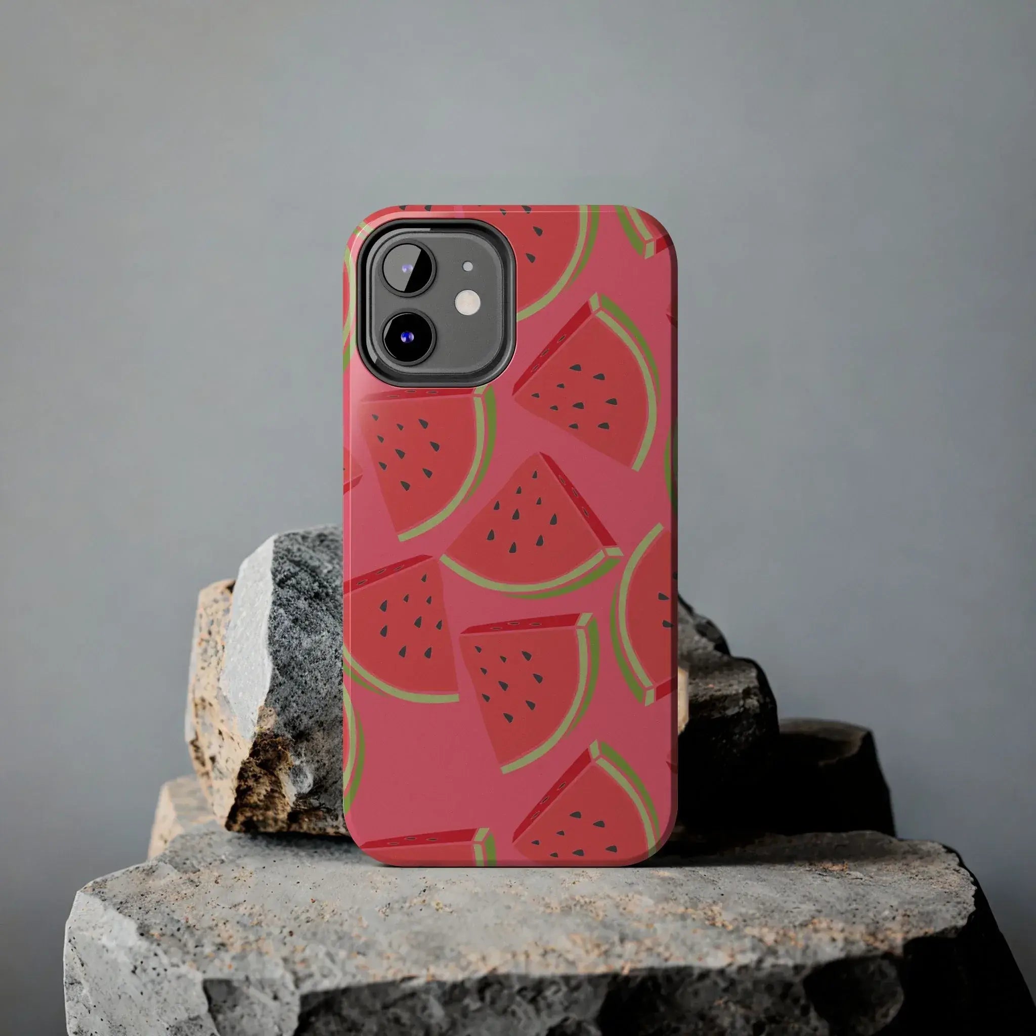 Watermelon Slices Phone Case (Apple & Android) - Pink Sweetheart