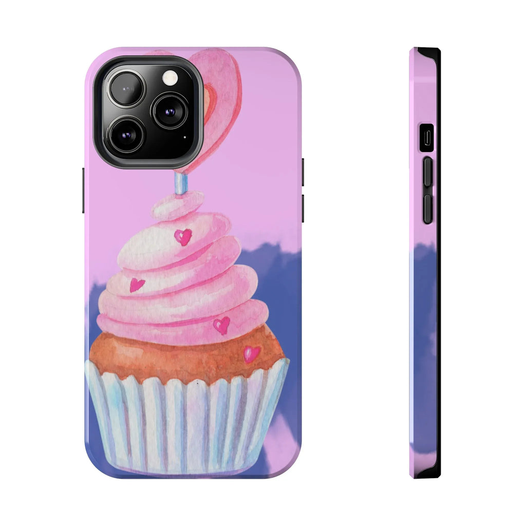 Cutie Cupcake Phone Case (Apple & Android) - Pink Sweetheart