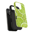 Green Citrus Lime Phone Case (Apple & Android) - Pink Sweetheart