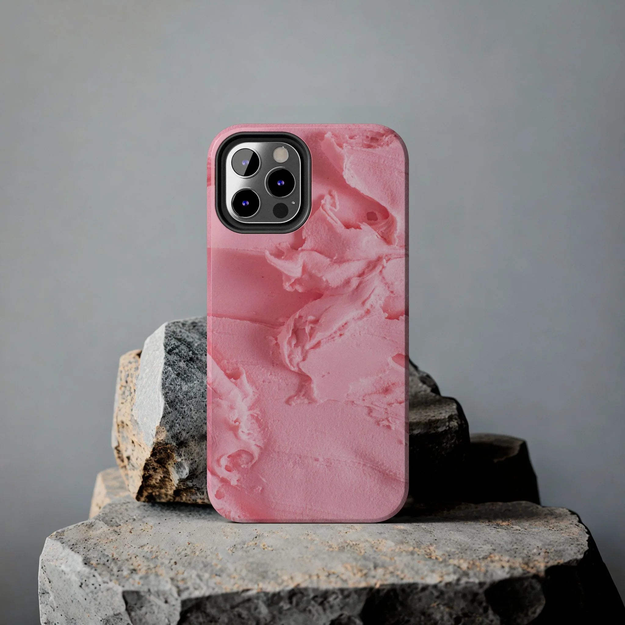 Yummy Pink Frosting Phone Case (Apple & Android) - Pink Sweetheart