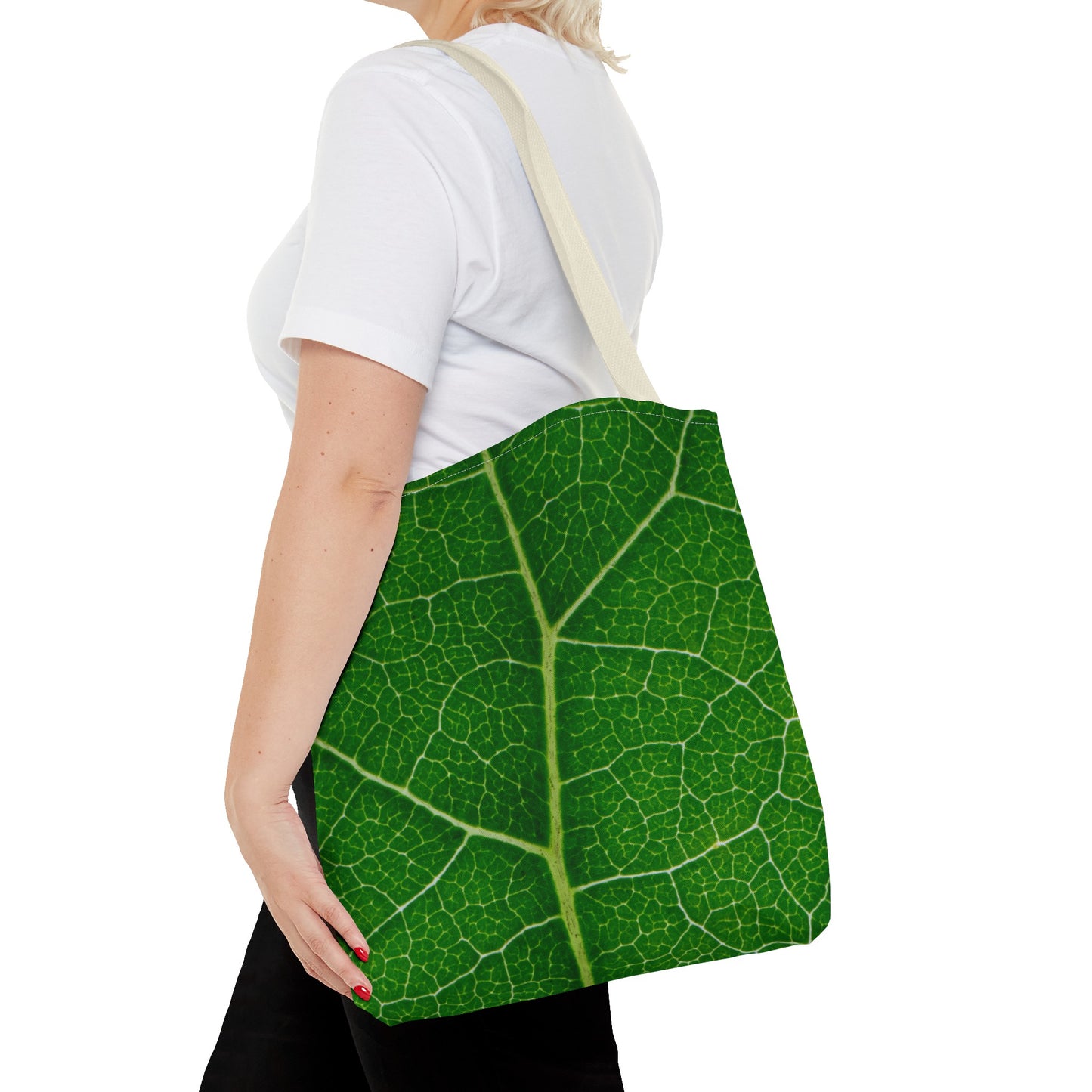 Fresh Green Leaf Tote Bag