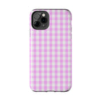 Pink Gingham Phone Case (Apple & Android)