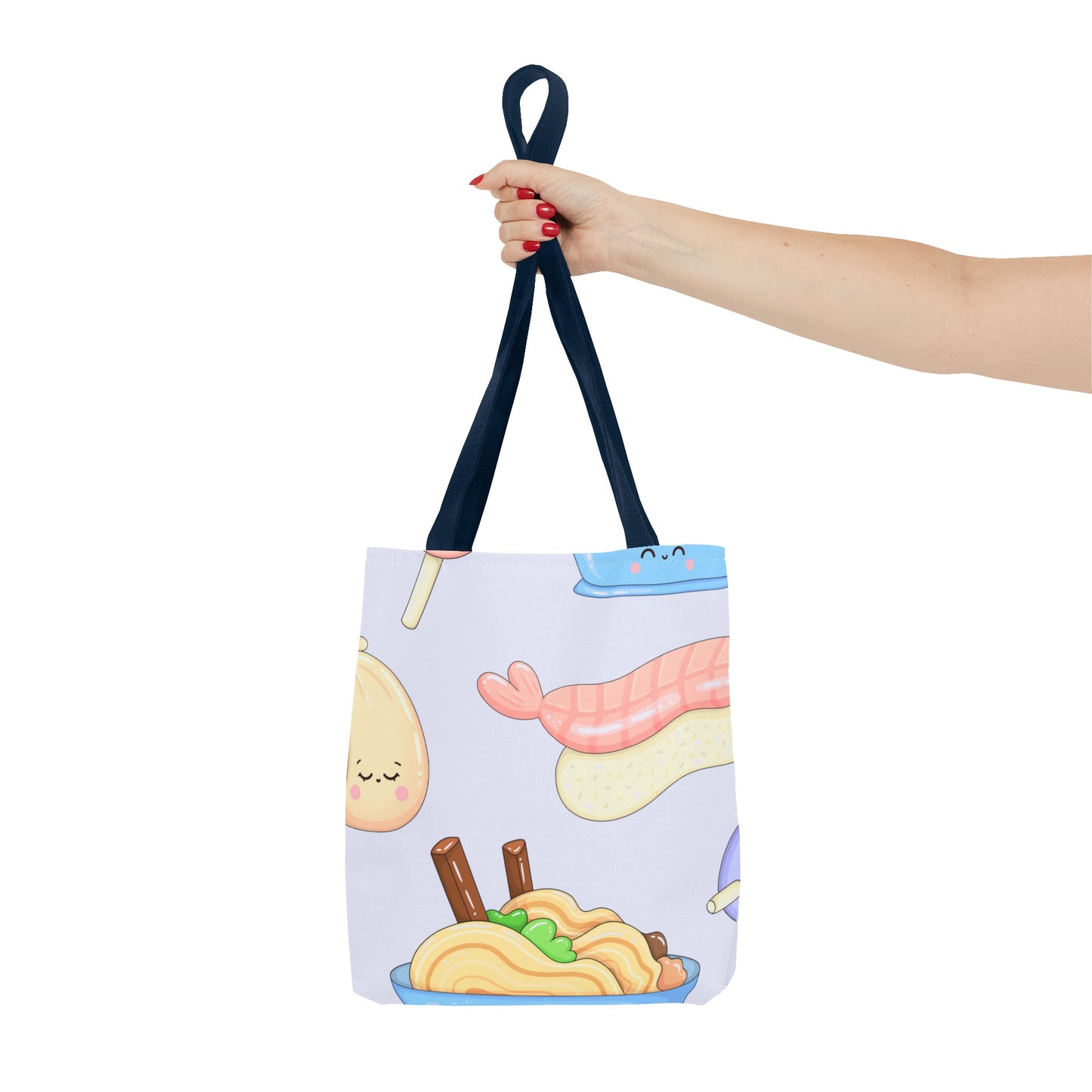 Kawaii Anime Snacks Tote Bag