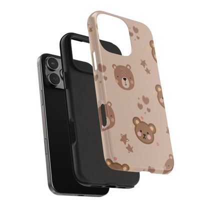 Boho Brown Bear Phone Case