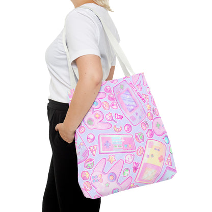 Pink Pastel Gamer Girl Tote Bag