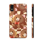 Retro Brown Bear Phone Case (Apple & Android)