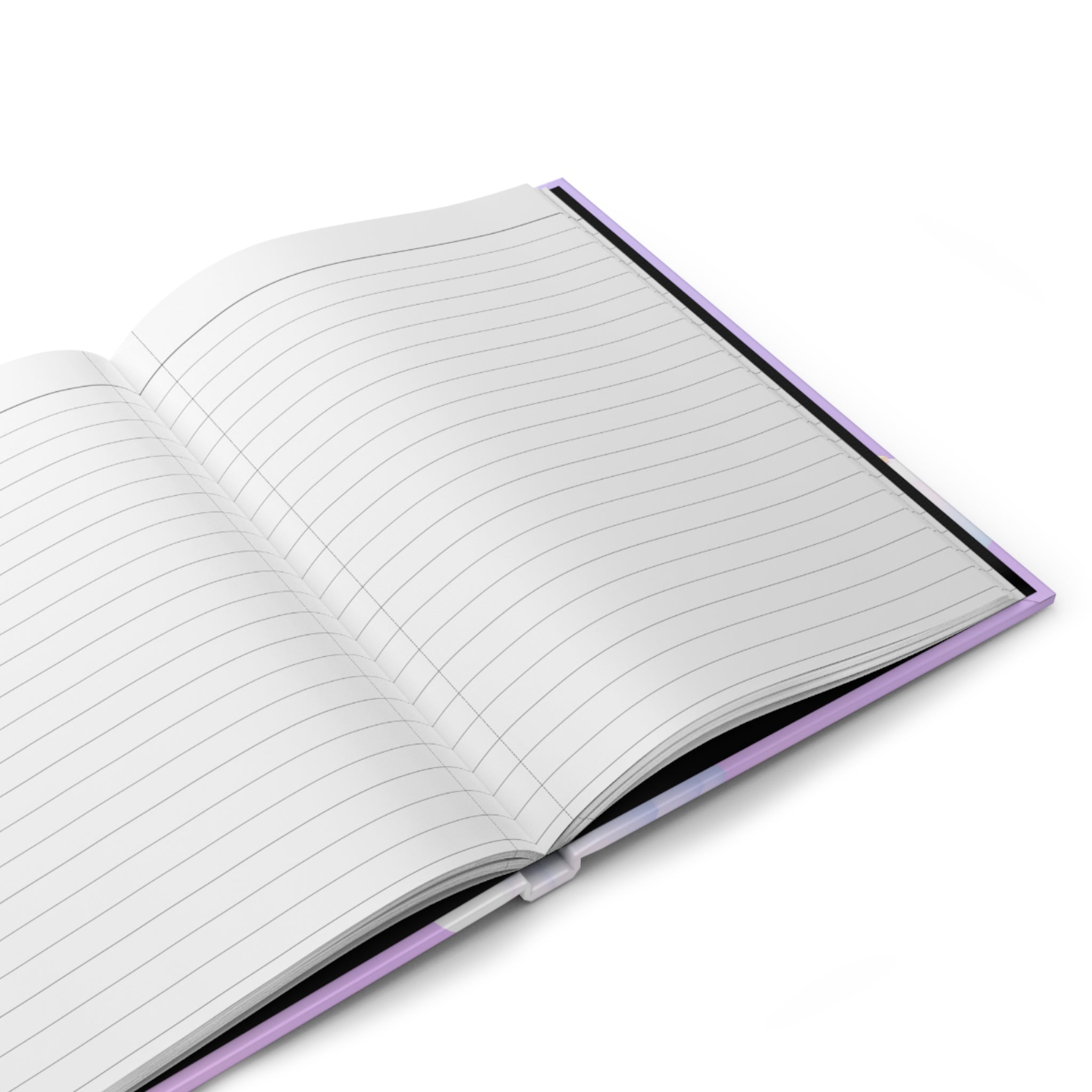 Cloudy Lavender Skies Hardcover Matte Journal