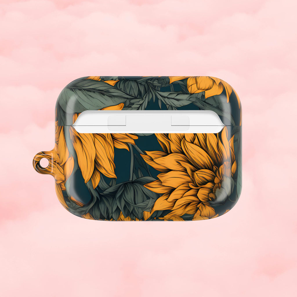 Vintage Sunflower AirPod Case