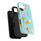 Ice Cream Festival Phone Case (Apple & Android) - Pink Sweetheart