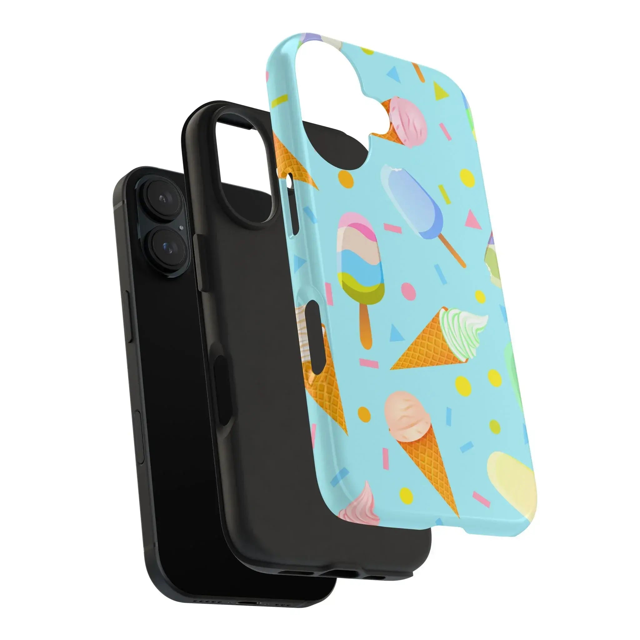 Ice Cream Festival Phone Case (Apple & Android) - Pink Sweetheart