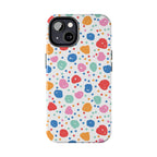 Seamless Hand Drawn Polka Phone Case (Apple & Android)
