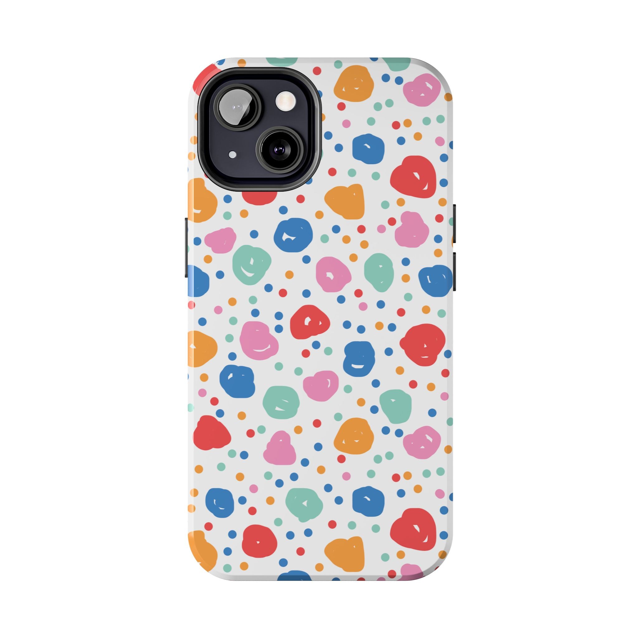 Seamless Hand Drawn Polka Phone Case (Apple & Android)
