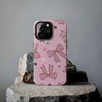 Pretty Pink Bows Phone Case (Apple & Android) - Pink Sweetheart