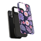 Purple Florals Phone Case (Apple & Android)