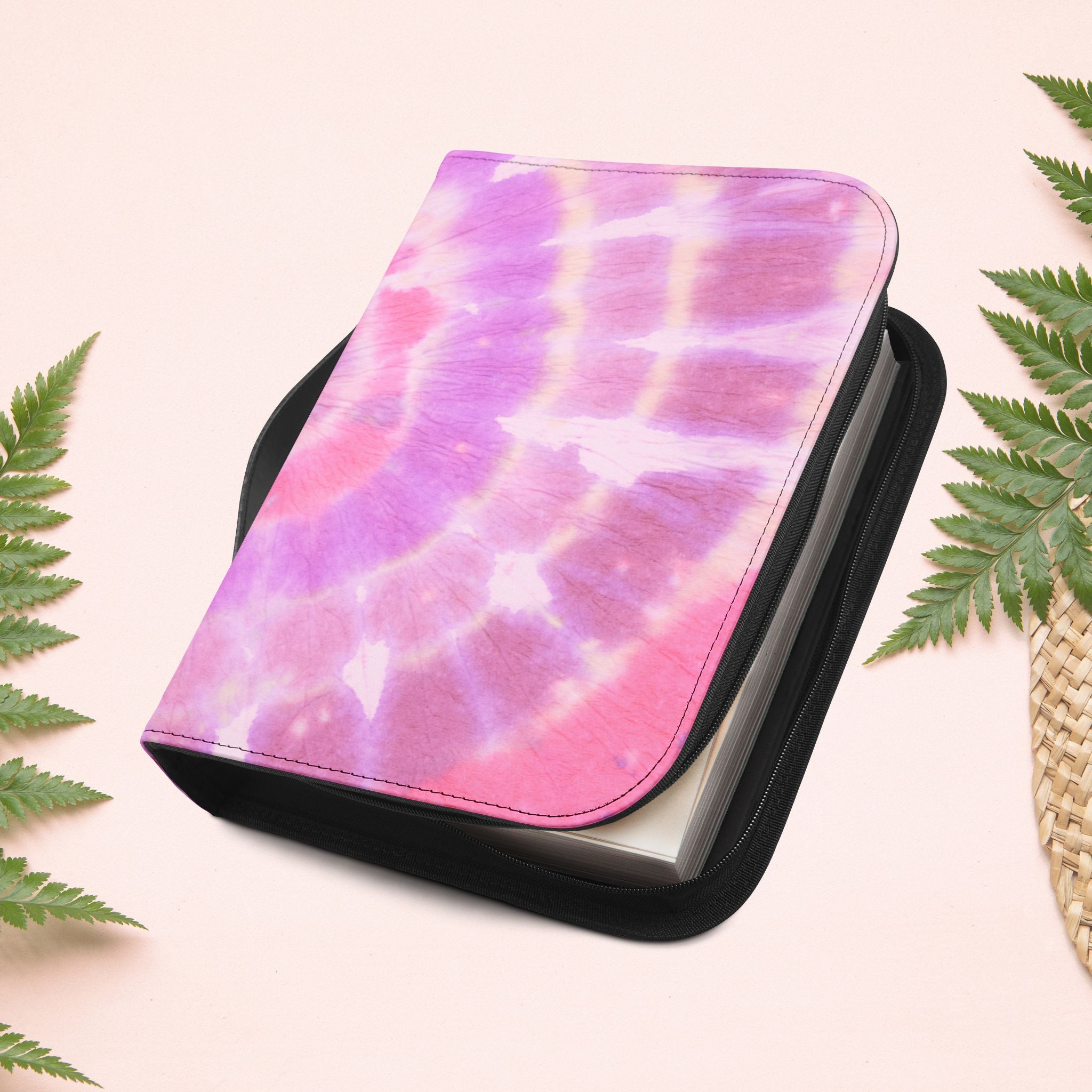 Pastel Tie Dye Book Cover