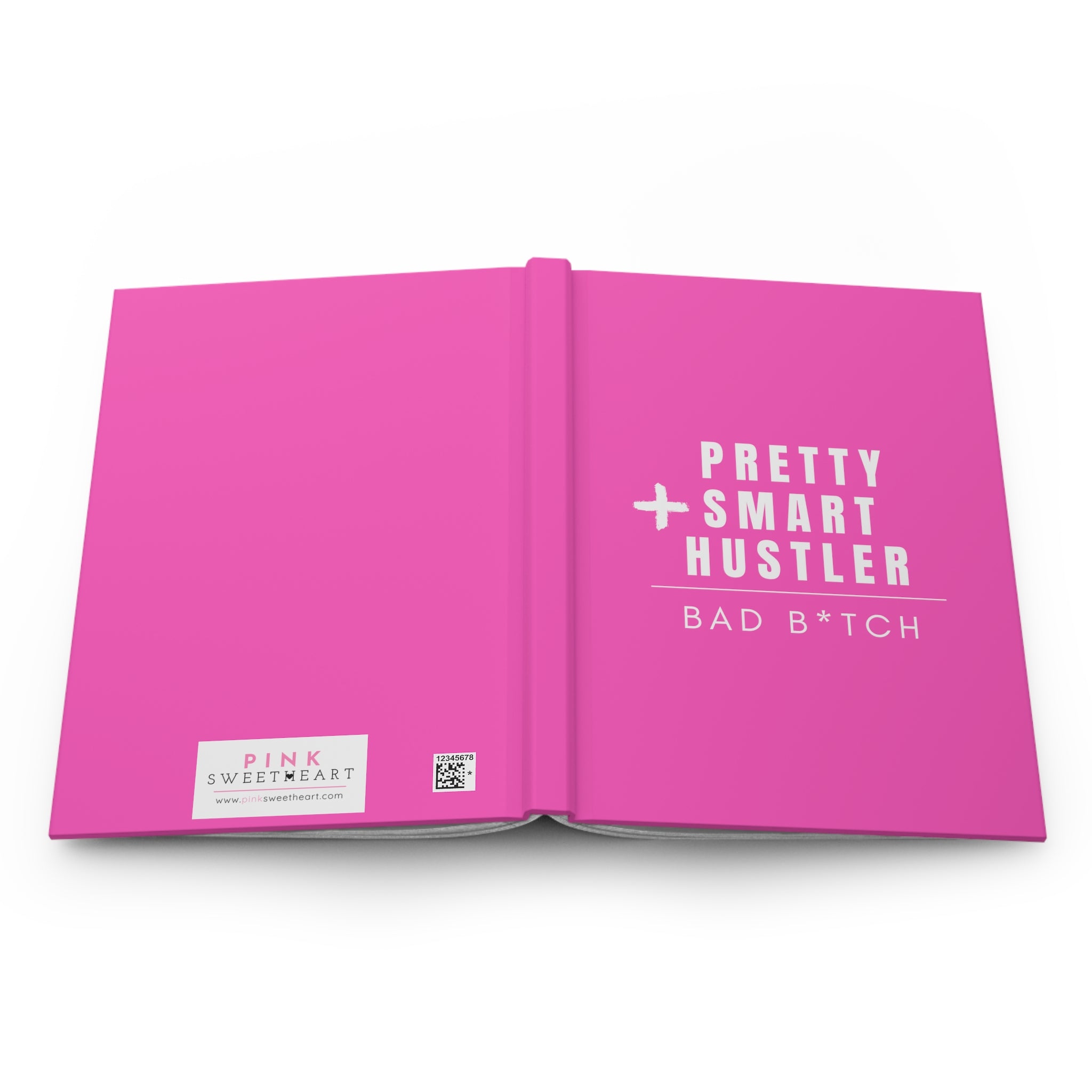 Pretty Smart Hustler Cuaderno de tapa dura mate
