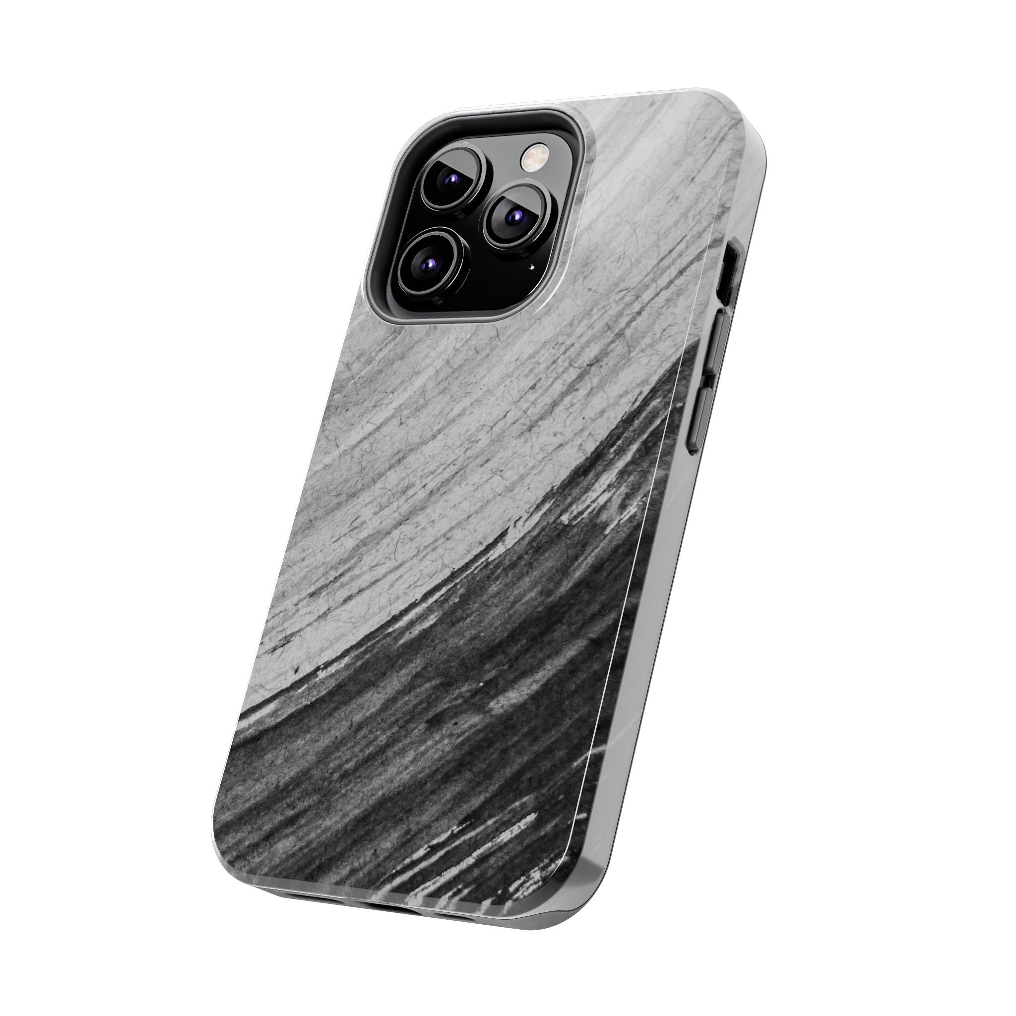 Black & Gray Phone Case (Apple & Android)