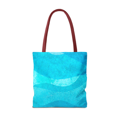 Blue Waves Tote Bag